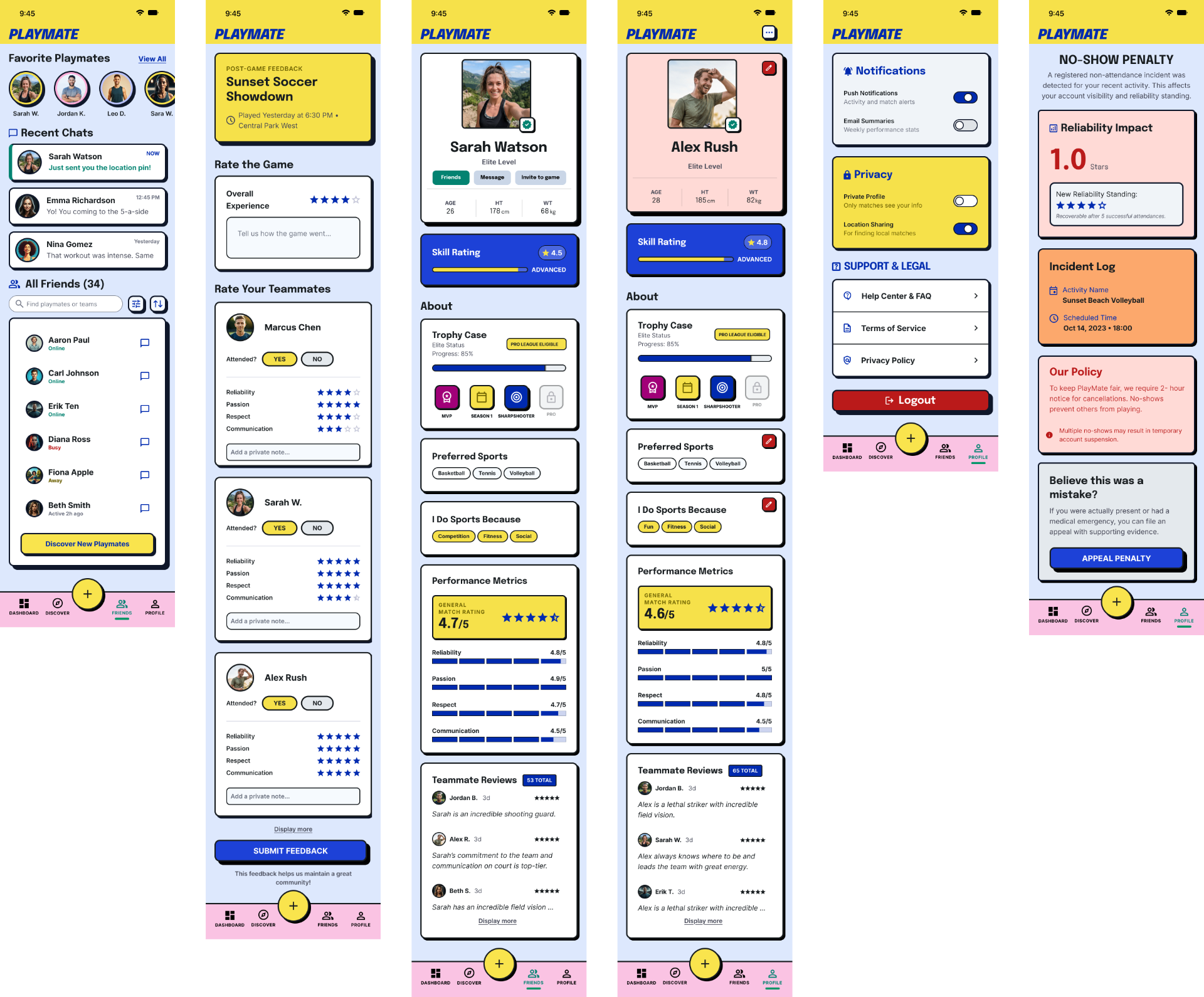 Round 4 high-fidelity wireframes 3