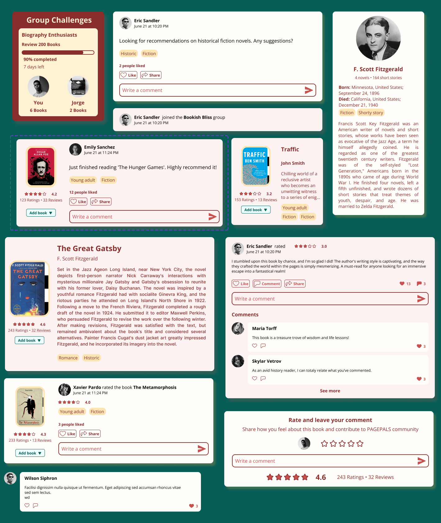 PagePals — components 2