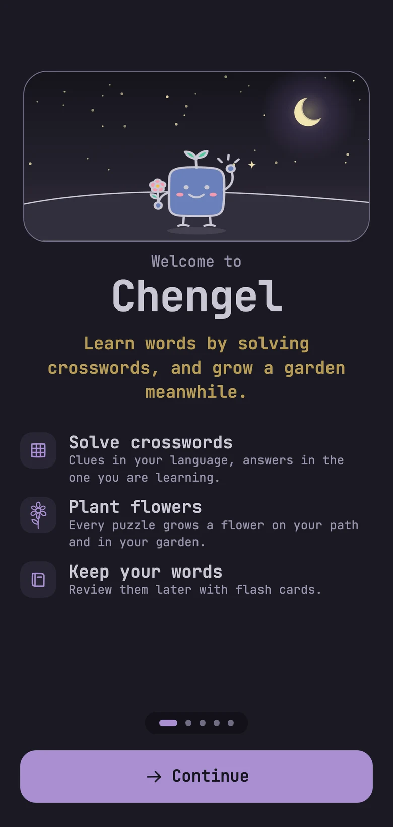Chengel dark screen 1
