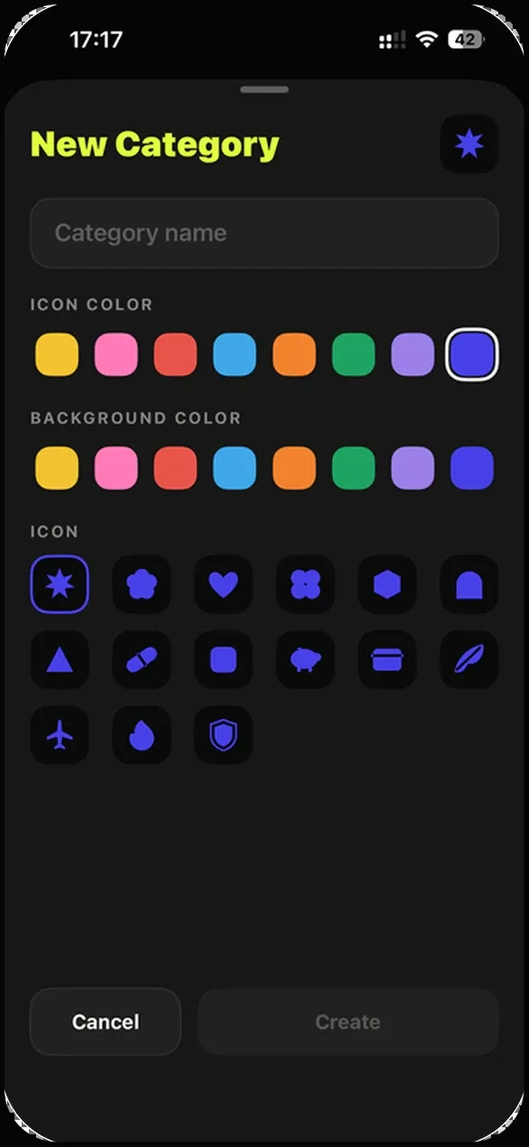New category
