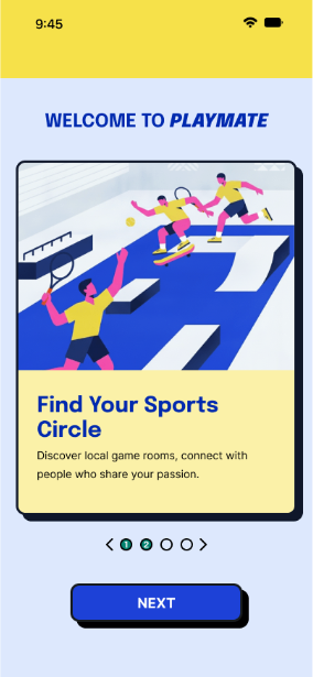 PlayMate — Find your sports circle