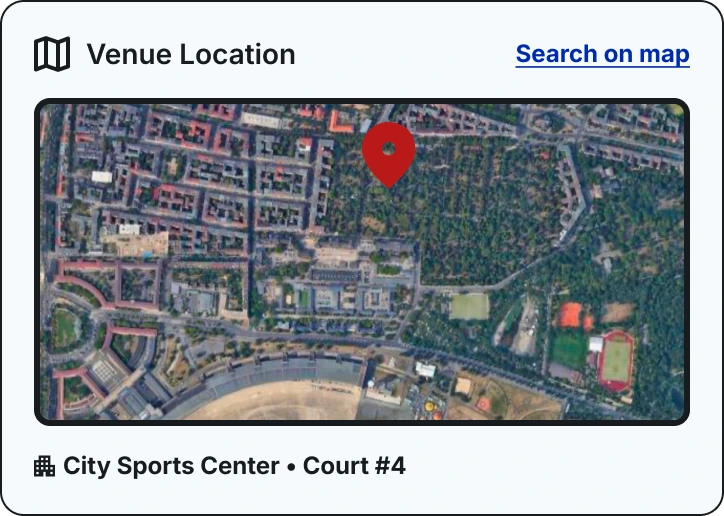Venue location